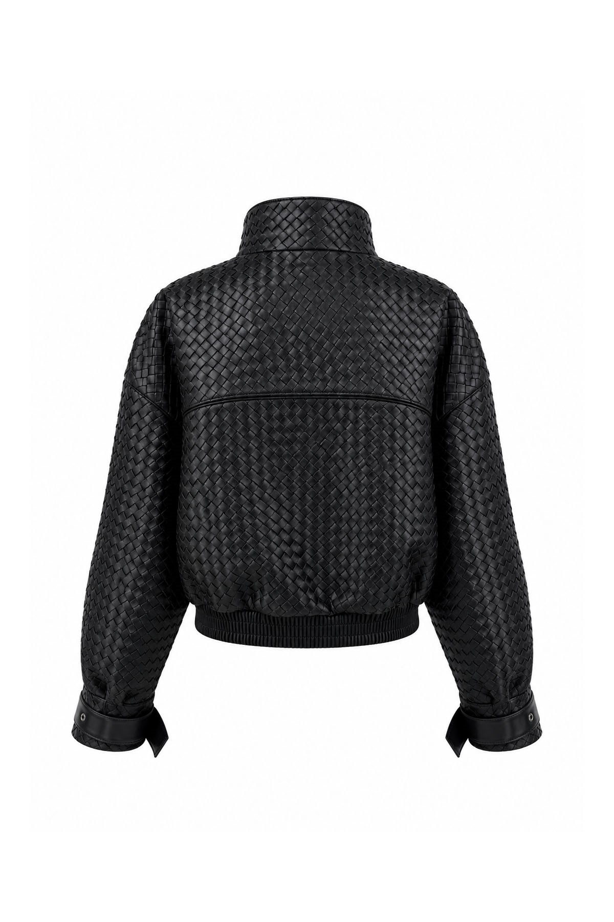 Siyah %100 Deri Bomber Ceket