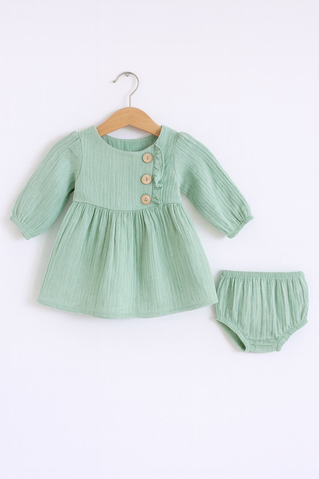 AD23261.Kız Bebek Elbise 3-6/6-9/9-12/18-24 AY