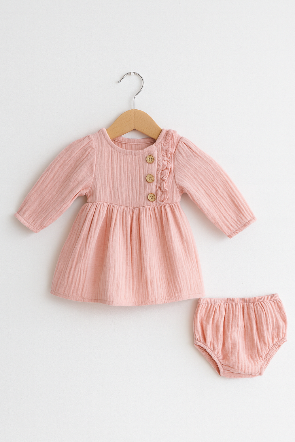 AD23261.Kız Bebek Elbise 3-6/6-9/9-12/18-24 AY