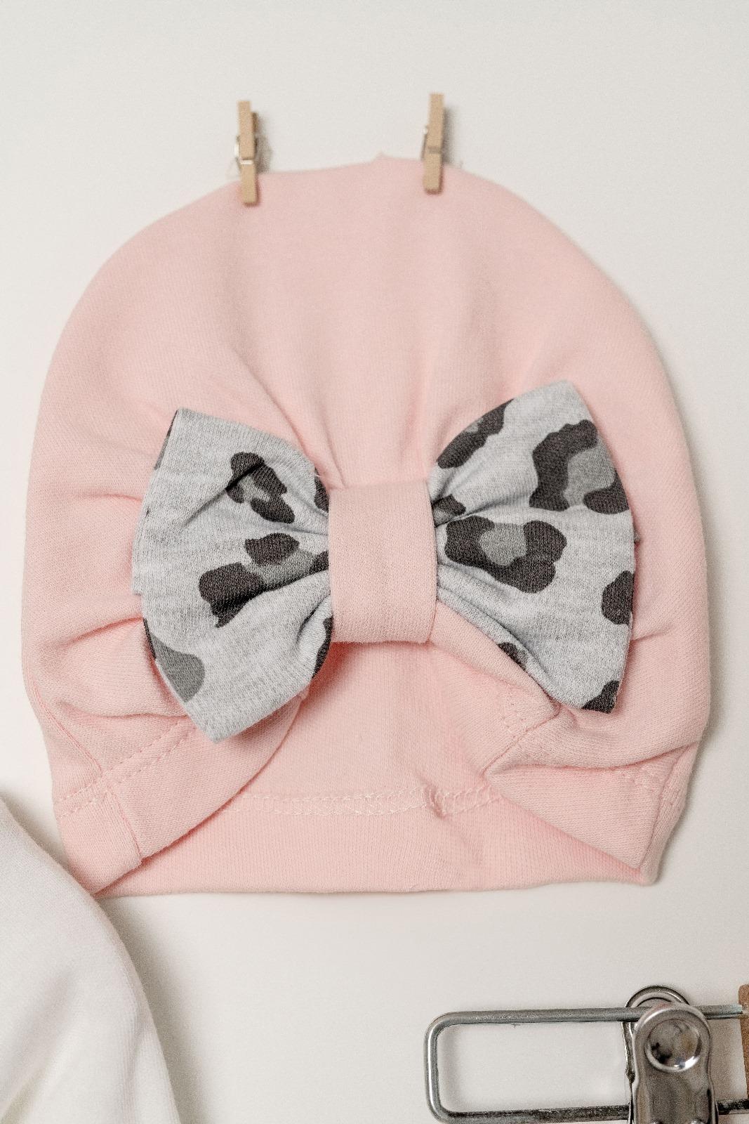 Aydodo Kız Bebek 5li Zıbın Set Pembe Bebe Takım