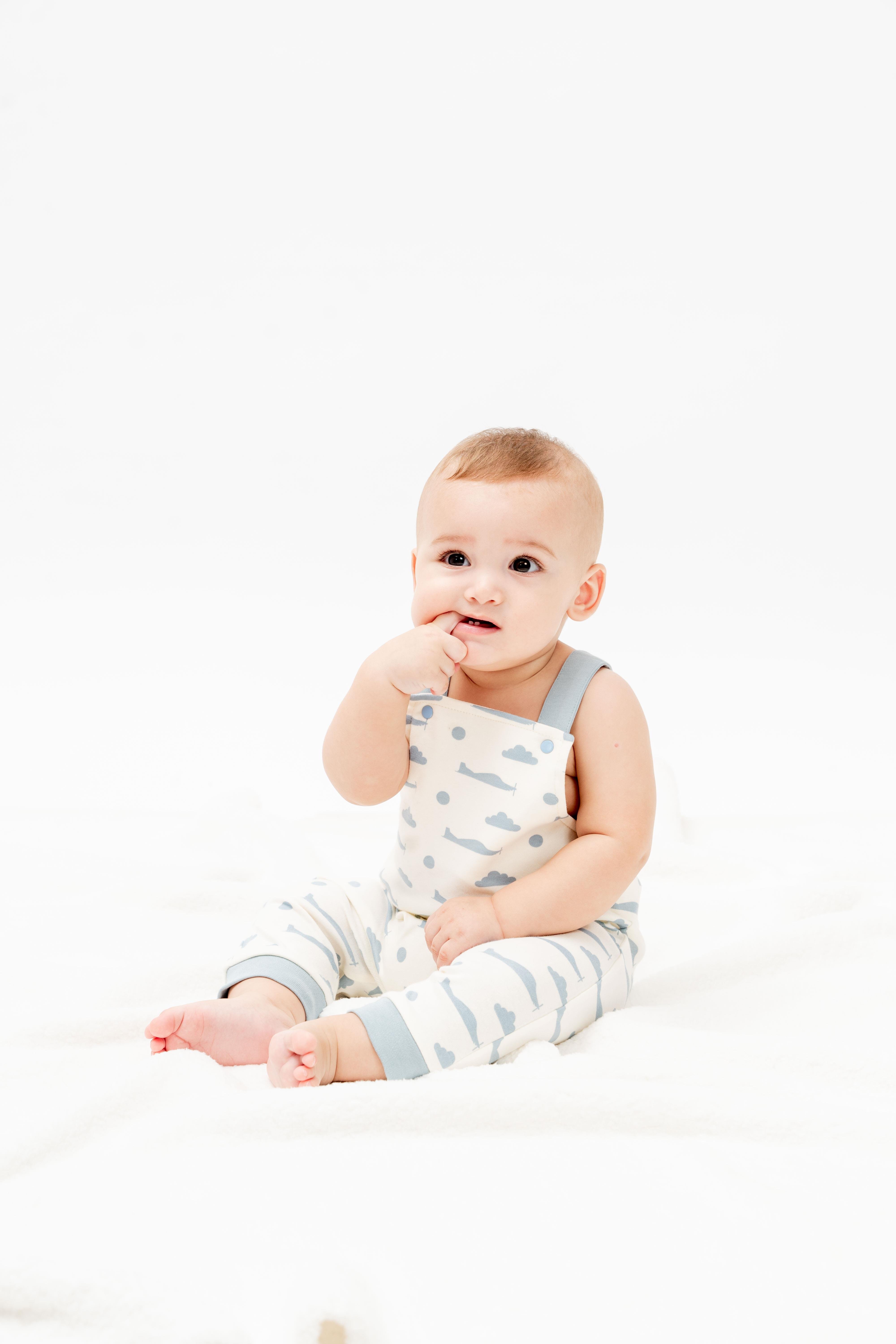 HÜRKUŞ İlk Uçuş %100 Organik Pamuk Bebek Salopet