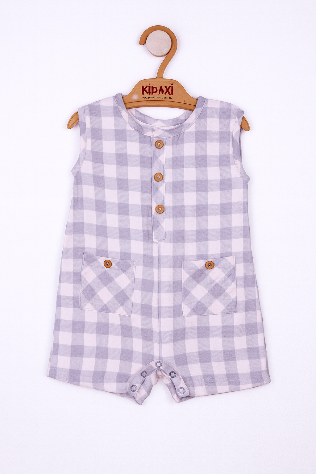 KD43034.Müslin Desenli Barbatöz 3-6/6-9/9-12AY