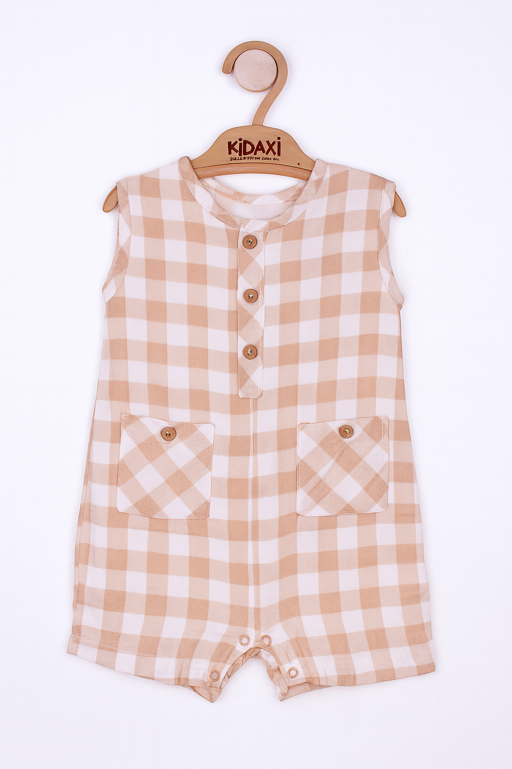 KD43034.Müslin Desenli Barbatöz 3-6/6-9/9-12AY