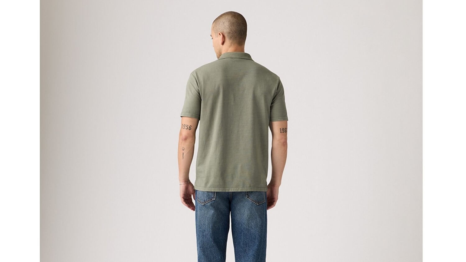 AUTHENTIC POLO GARMENT DYE MULLED BASILYEŞİL