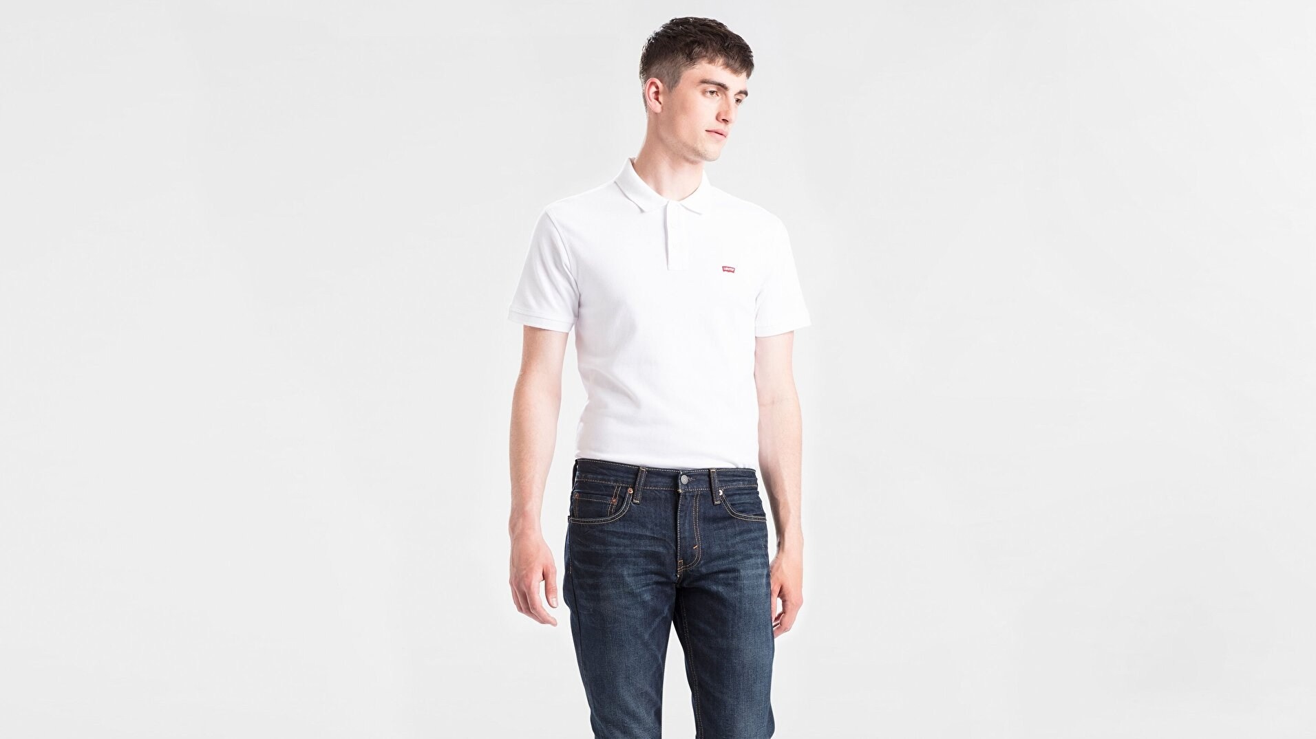 LEVIS HM POLO CLASSIC TR WHITE +BEYAZ
