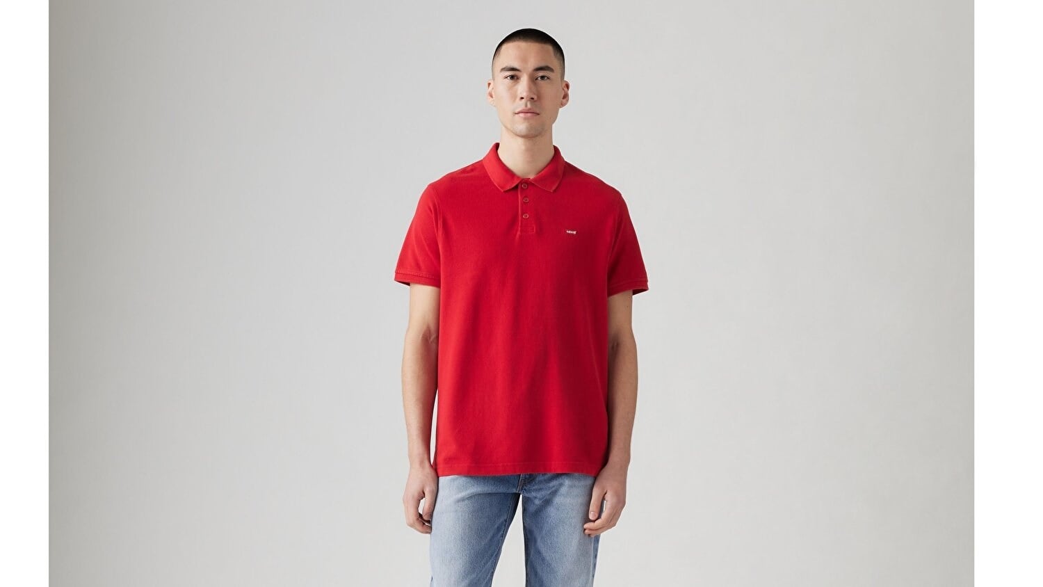 LEVIS HM POLO CRIMSON PIQUEKIRMIZI