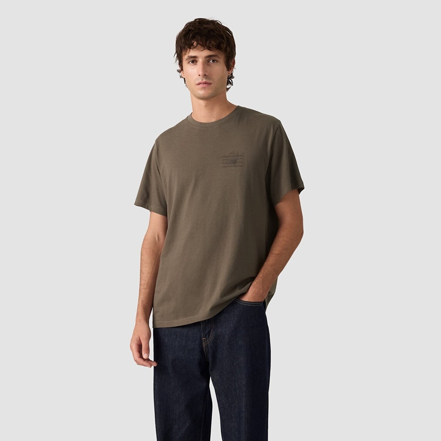 LEVİS RELAXED FIT TEE LEVI'S AMERICAN Lkahverengi