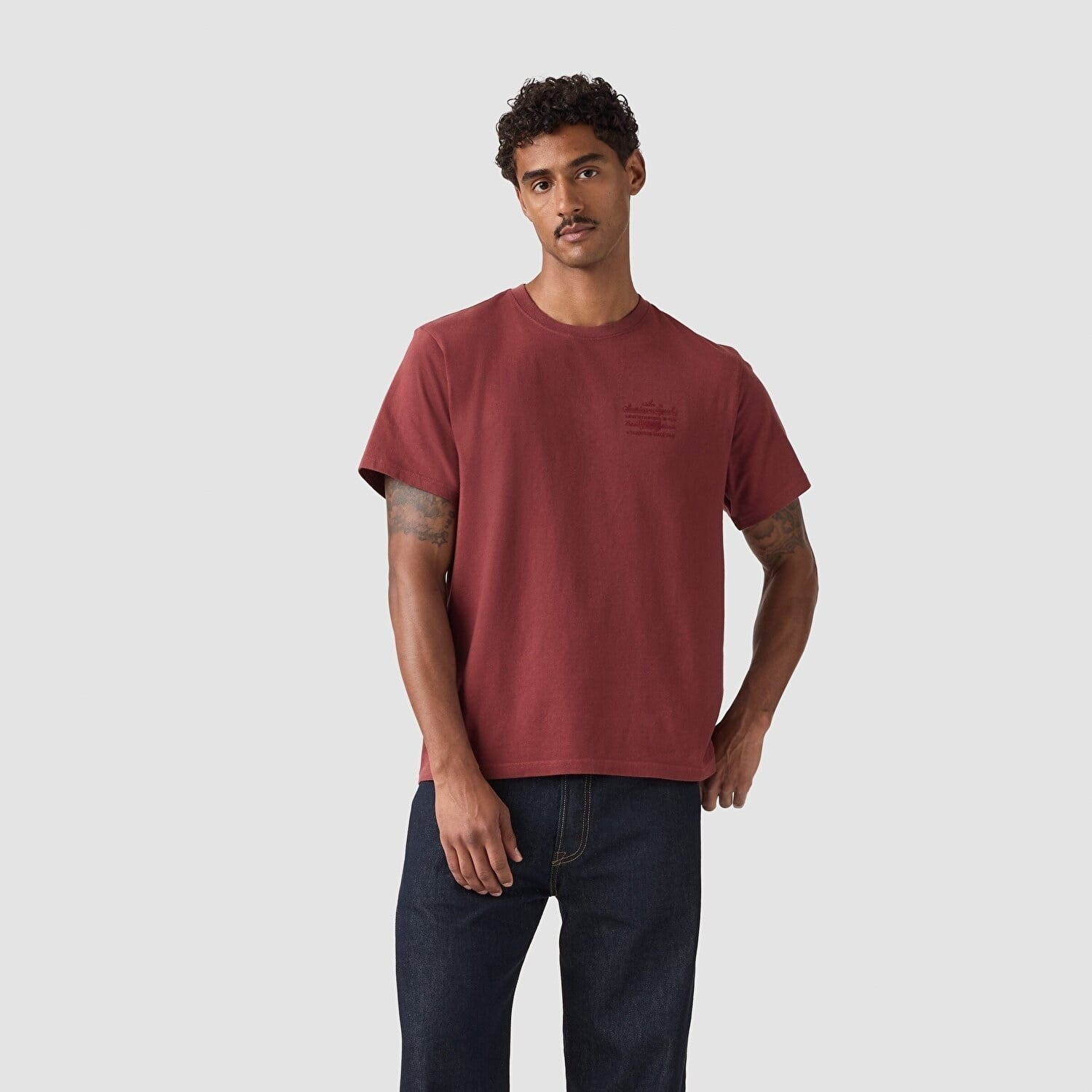 LEVİS RELAXED FIT TEE LEVI'S AMERICAN LBordo
