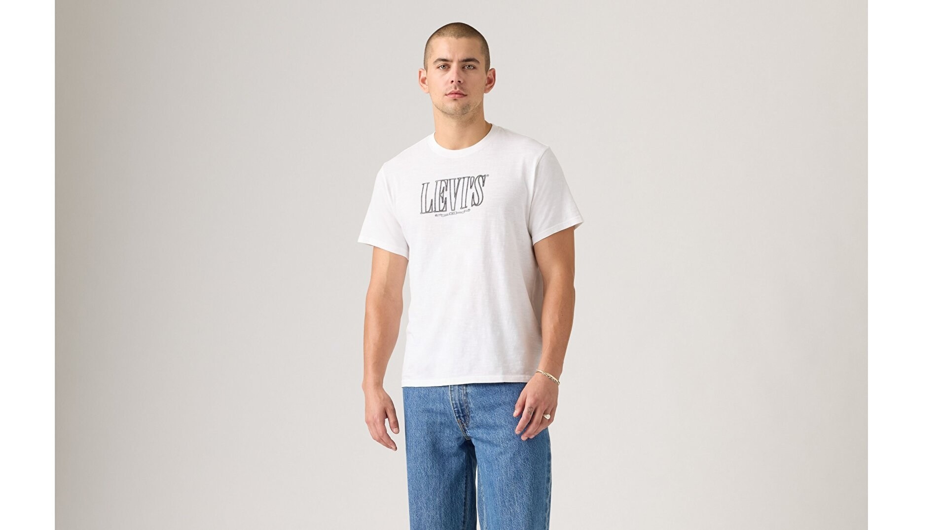 LSE_SS RELAXED FIT TEE SSNL SERIFBEYAZ