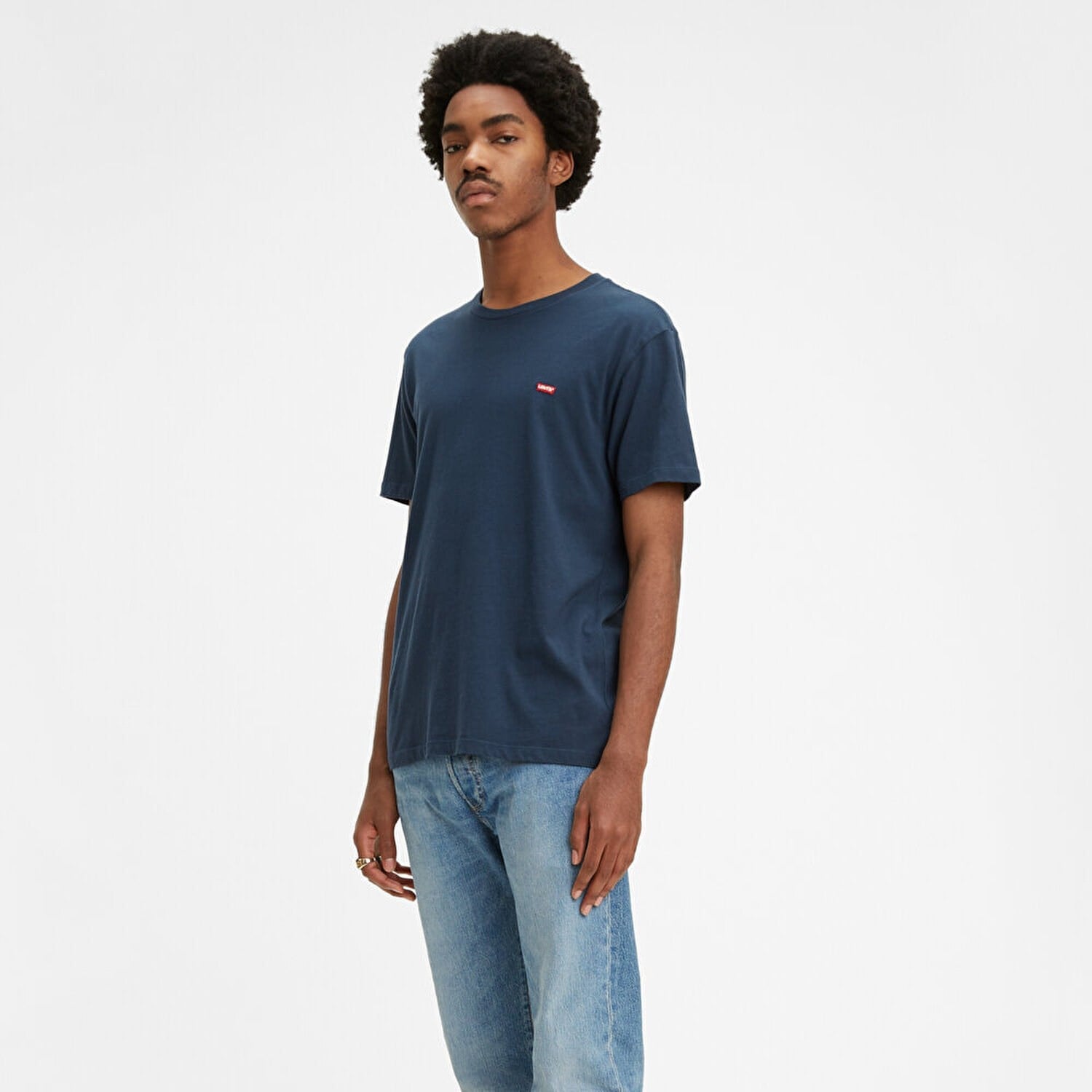 SS ORIGINAL HM TEE TR COTTON + PATCH DRLACİVERT