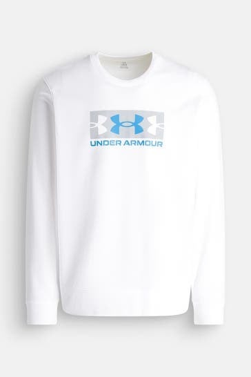 UA Rival Terry Logo CrewBEYAZ