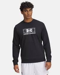 UA Rival Terry Logo CrewSİYAH