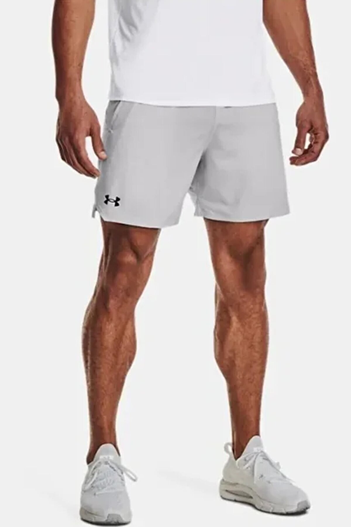UA Vanish Woven 6in ShortsGri