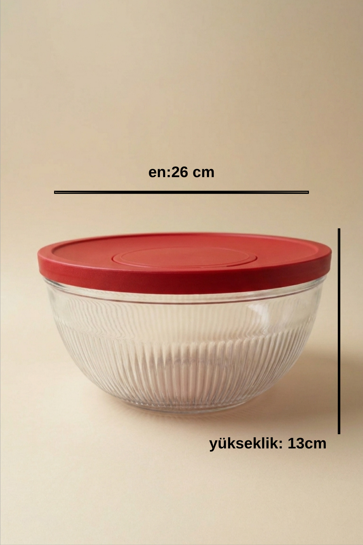 Çok Amaçlı Mikser Cam Karıştırma Kabı 5000 ML