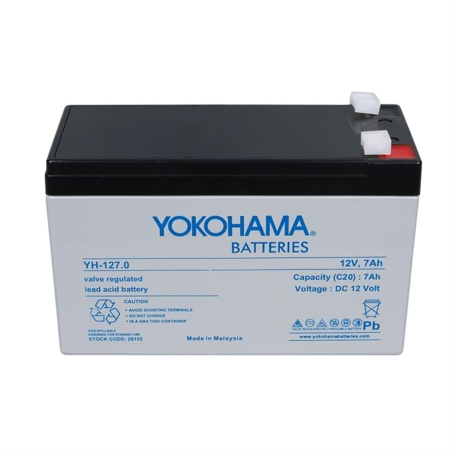 12 Volt 7 Amper Akü (150x65x90 mm)