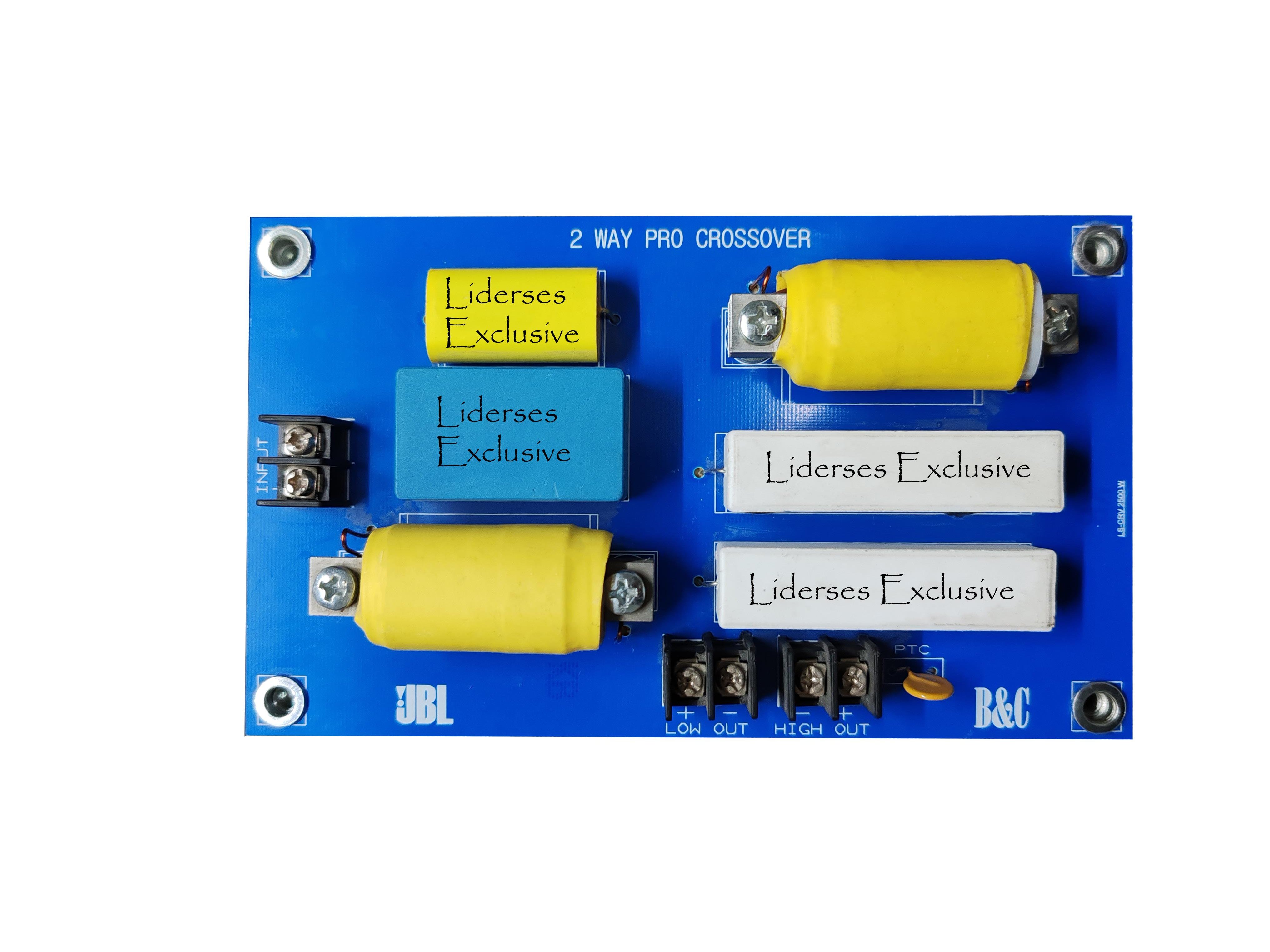 2 Yollu Crossover Kule Filtre Devresi - 1x500W + 1x180W