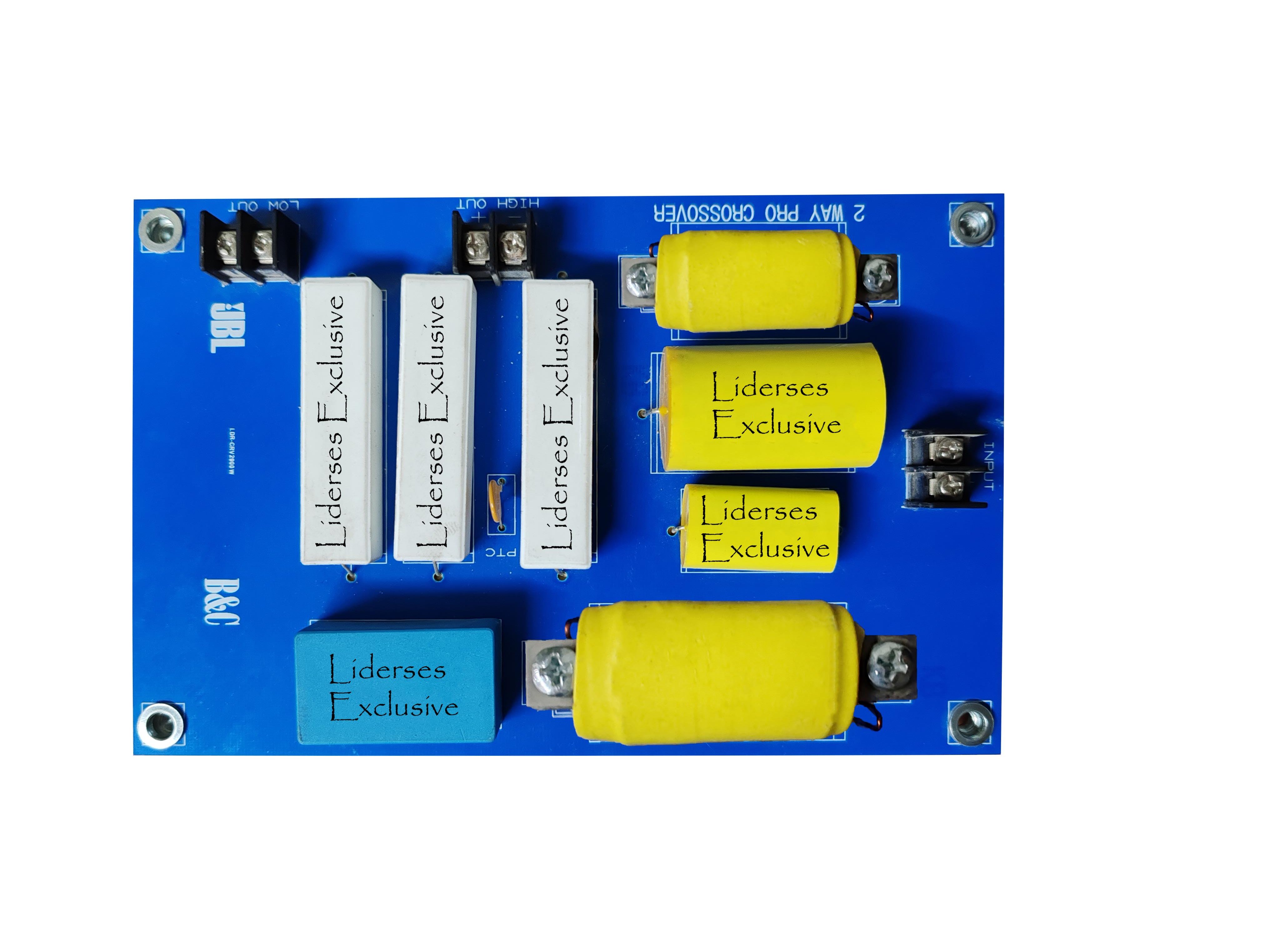 2 Yollu Crossover Kule Filtre Devresi - 1x900W + 1x180W