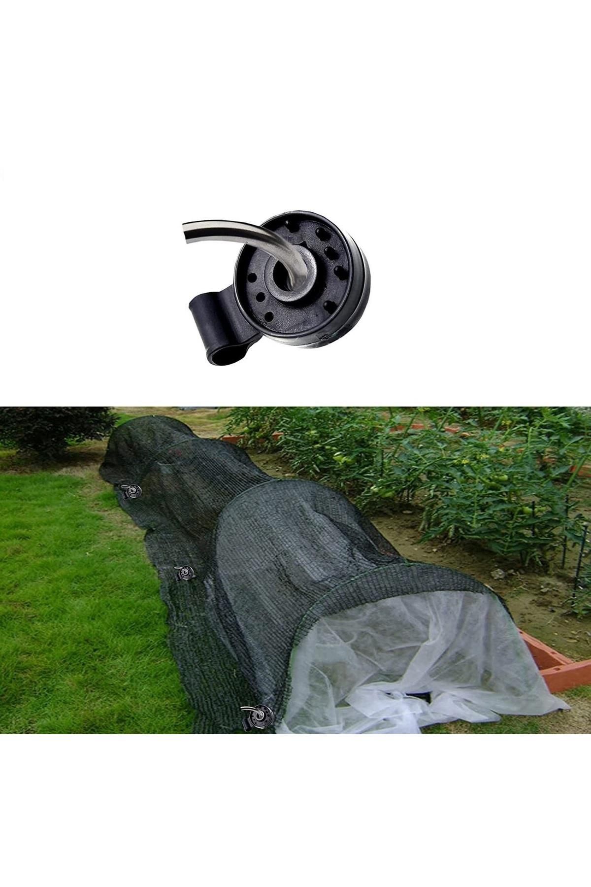 25 Adet - File, Branda, Güneşlik, Karavan Çadırı, Muşamba Klipsi - Sabitleme Kelepçesi