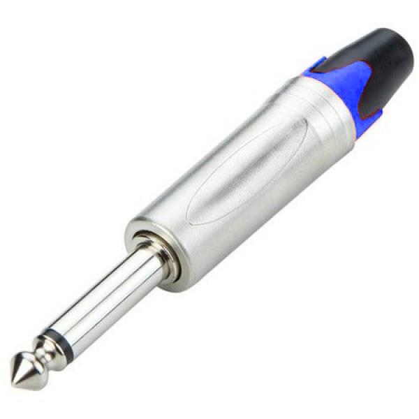 6.3 mm Mono Çivi Gitar Jak - 25 ADET