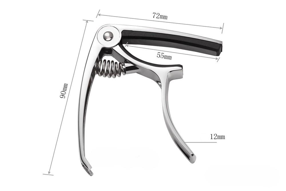 Gitar Capo Metal - Kaliteli Kapo Gitar Kaposu - 1 Adet
