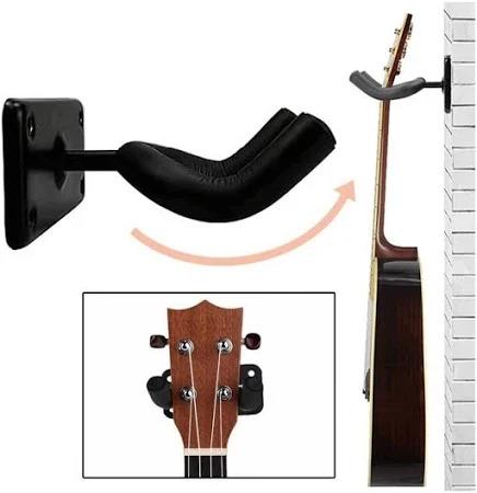Gitar Duvar Askı Aparatı - Duvar Tipi Gitar Standı Kaliteli Gitar Duvar Sehpası