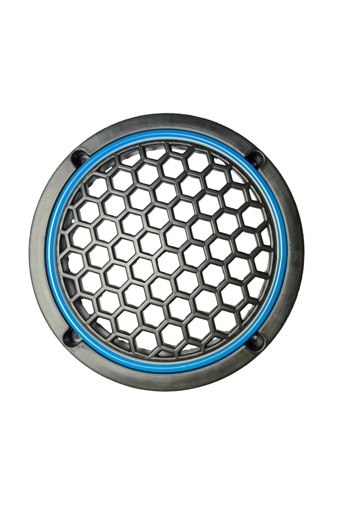 Neon Işıklı 16 cm Hoparlör ve Midrange Kapağı - 2 Adet - Mavi