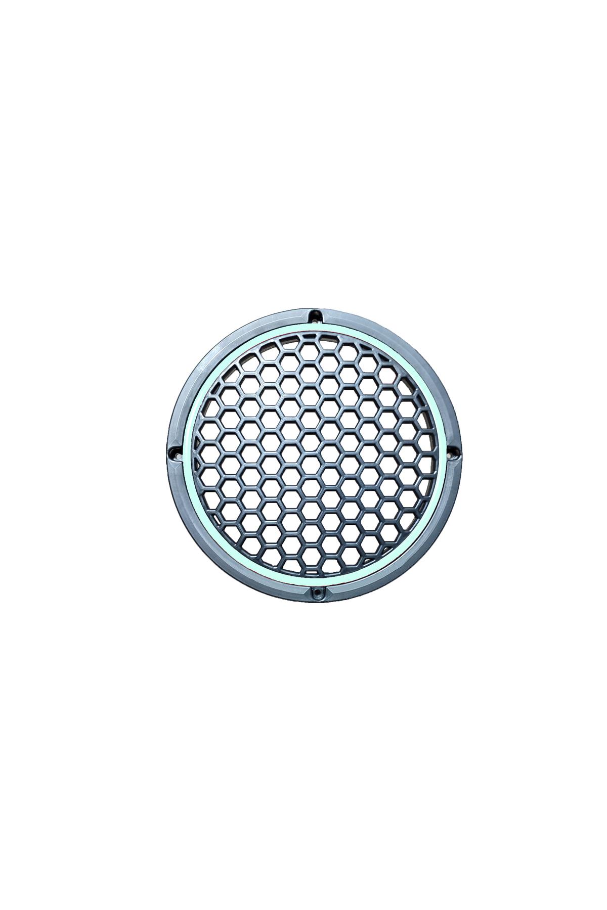 Neon Işıklı 20 cm Hoparlör ve Midrange Kapağı - 2 Adet - Beyaz