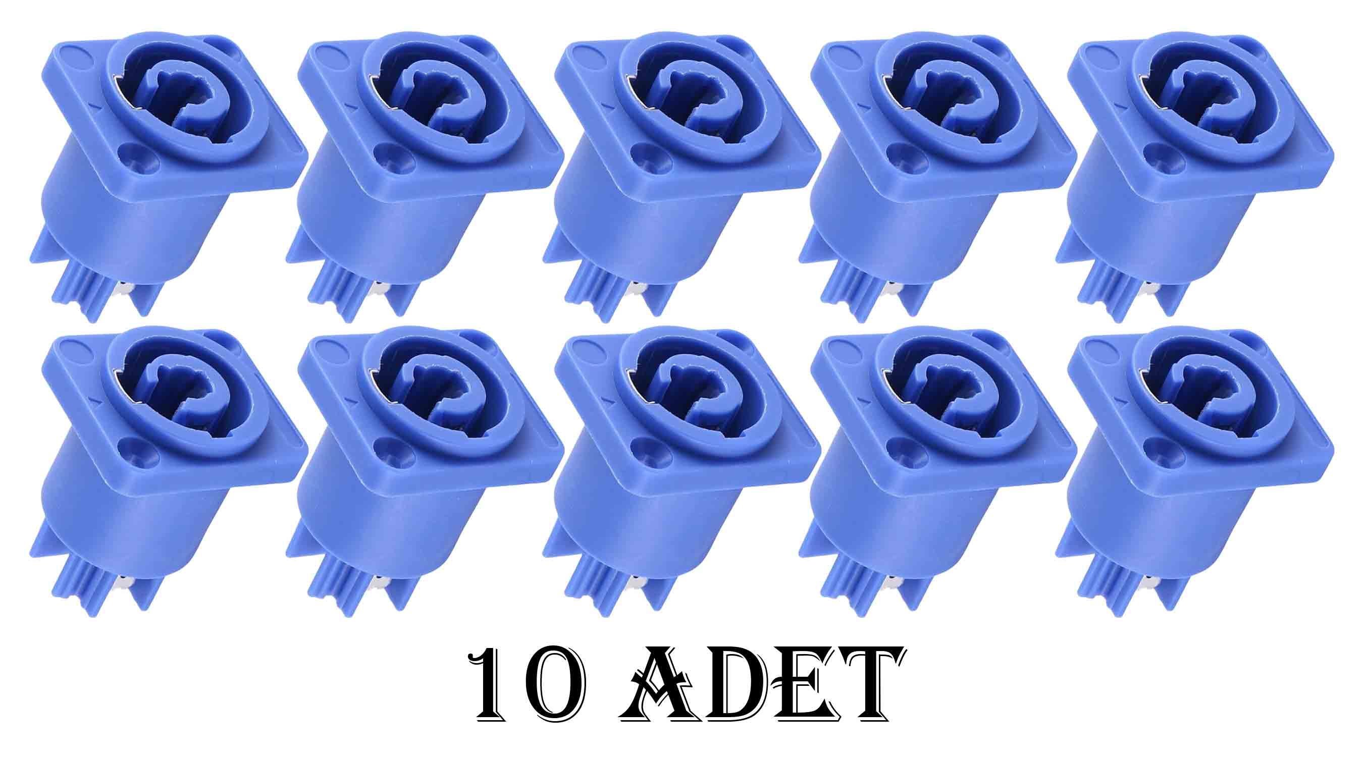 Powercon İN Şase Konnektör 20A / 250V AC - 10 ADET