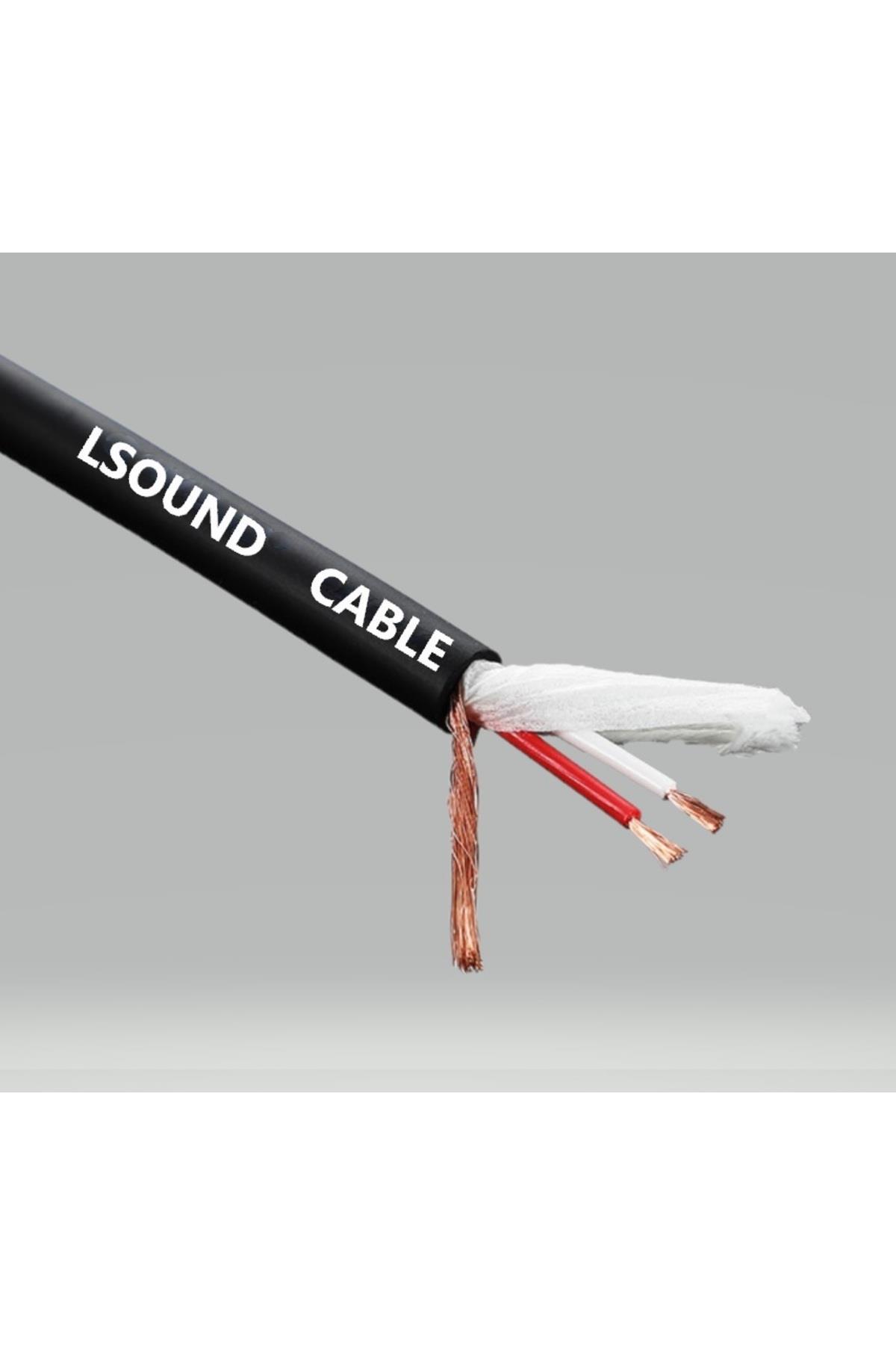 Profesyonel Stereo Mikrofon Kablosu 1 MT - İpli Ve Blendajlı - Siyah