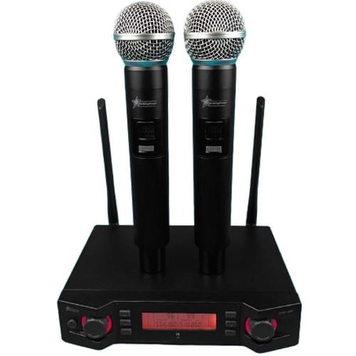 STP-301 EE - UHF Telsiz Mikrofon - 2 El - 2X99 Kanal