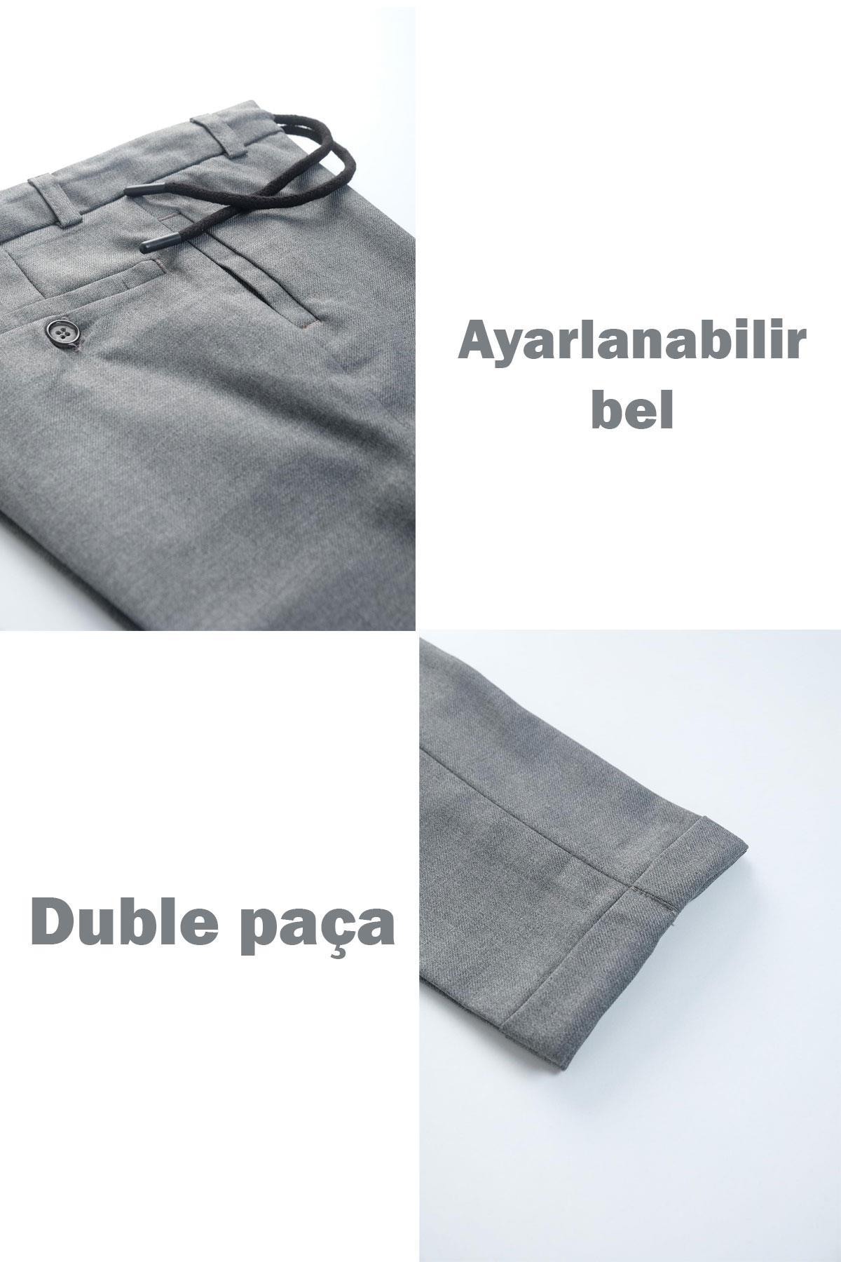 Doctor Junior Erkek Çocuk Slim Fit Takım Elbise Kaz Ayağı