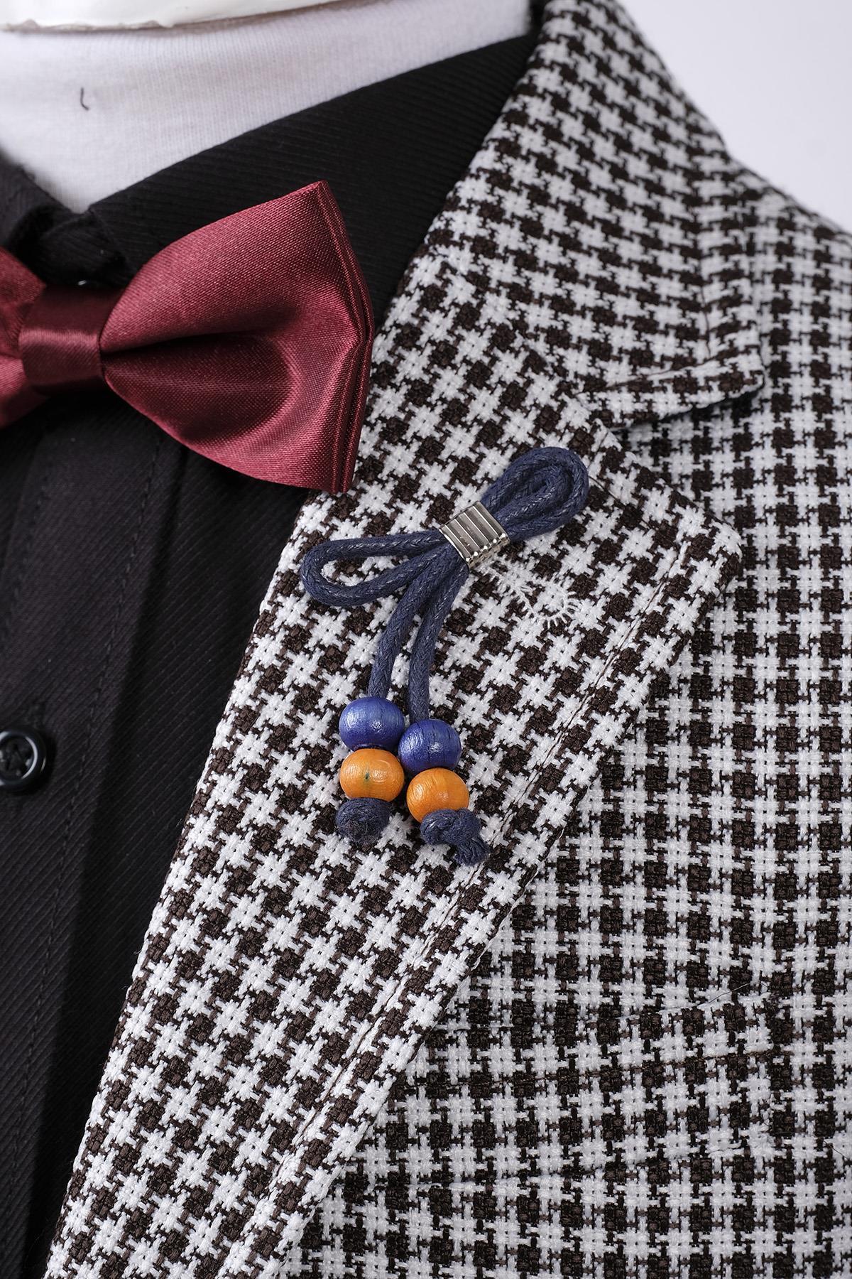 Doctor Junior Erkek Çocuk Slim Fit Tek Düğme Ceket