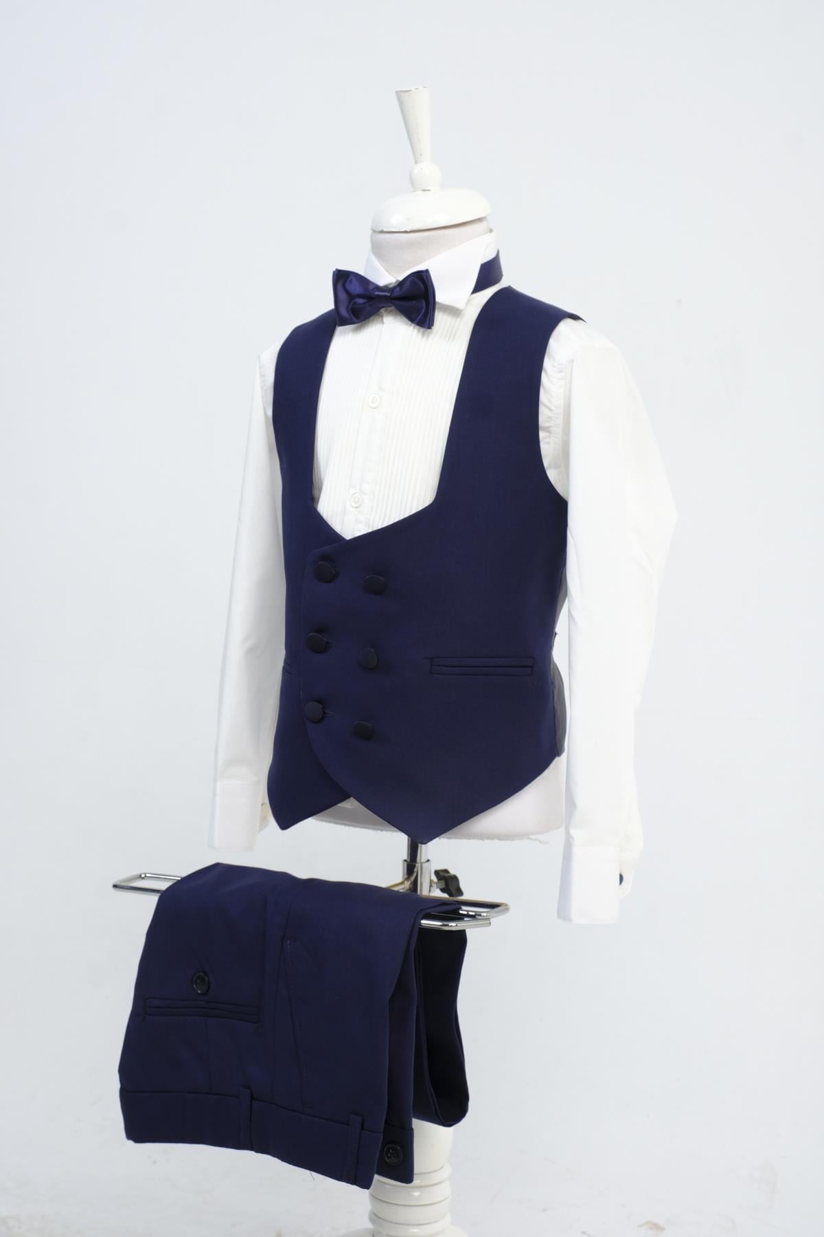 Doctor Junior Erkek Çocuk Smokin Takım Elbise Slim Fit