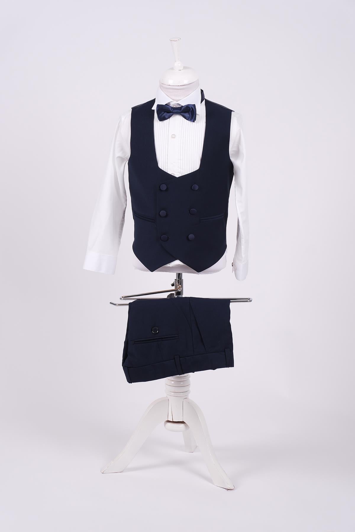 Doctor Junior Erkek Çocuk Smokin Takım Elbise Slim Fit
