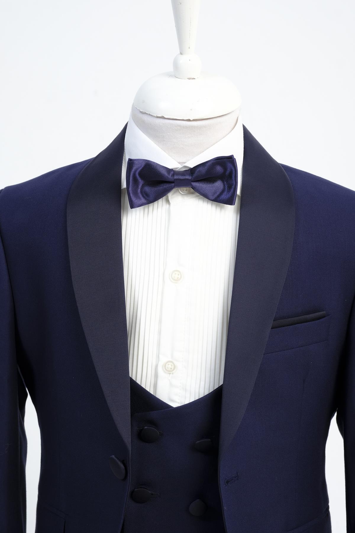 Doctor Junior Erkek Çocuk Smokin Takım Elbise Slim Fit