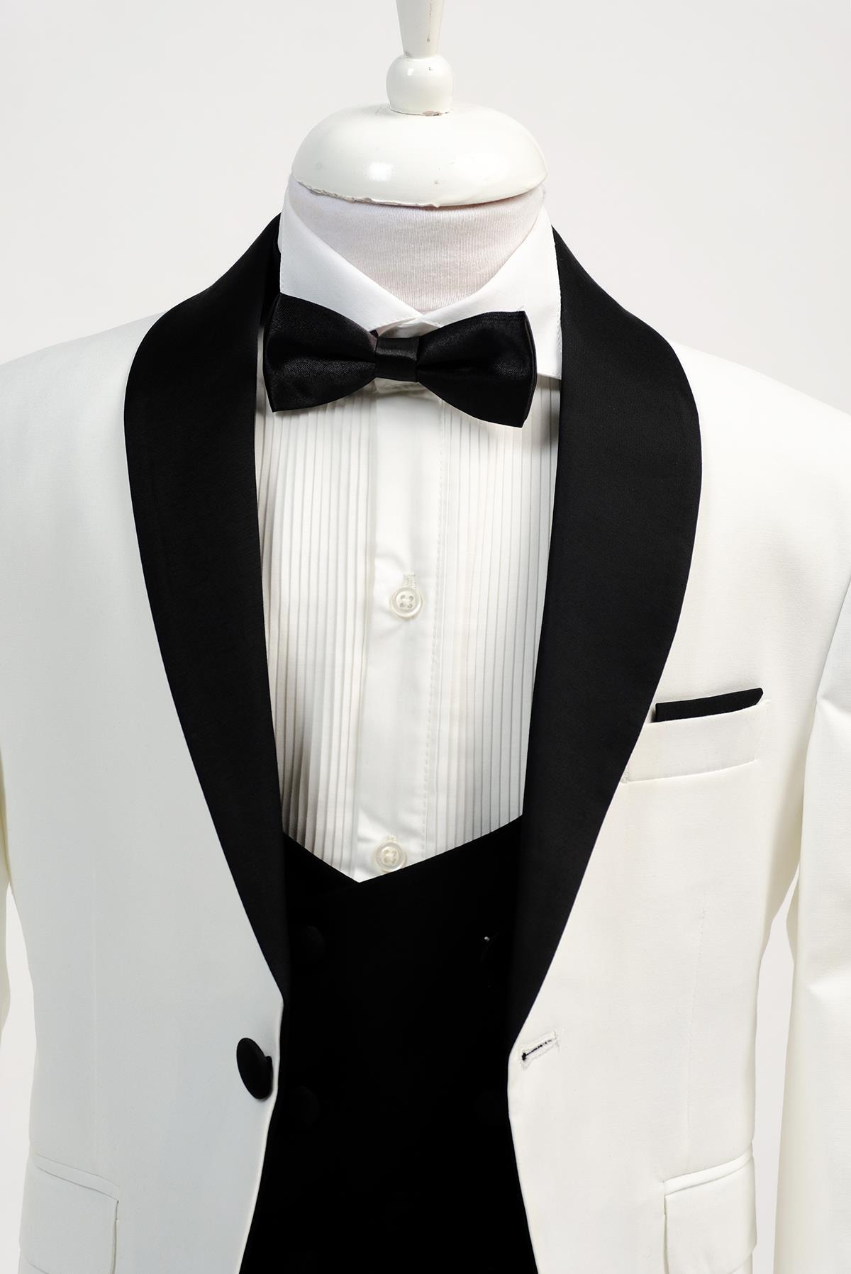 Doctor Junior Erkek Çocuk Smokin Takım Elbise Slim Fit