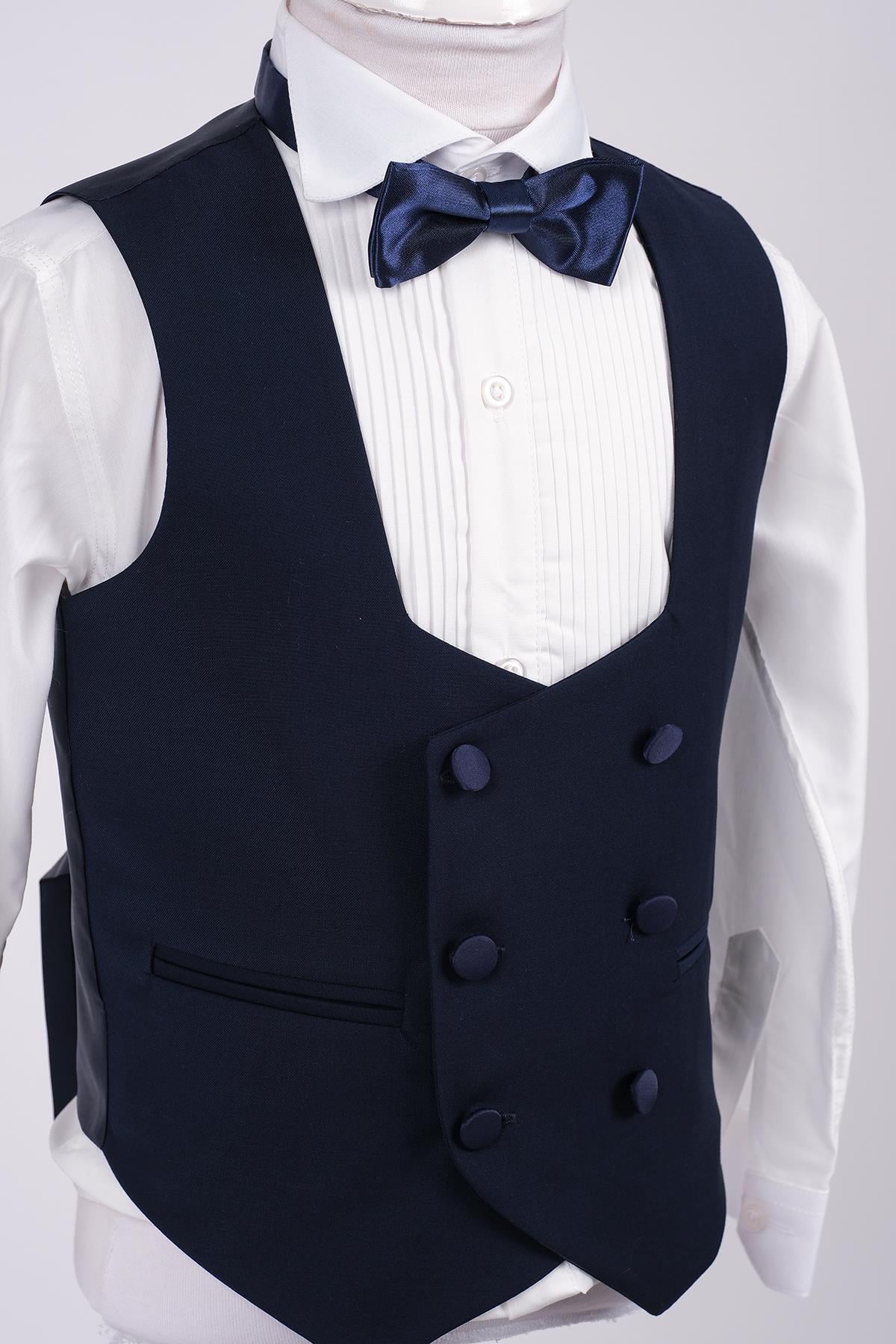 Doctor Junior Erkek Çocuk Smokin Takım Elbise Slim Fit