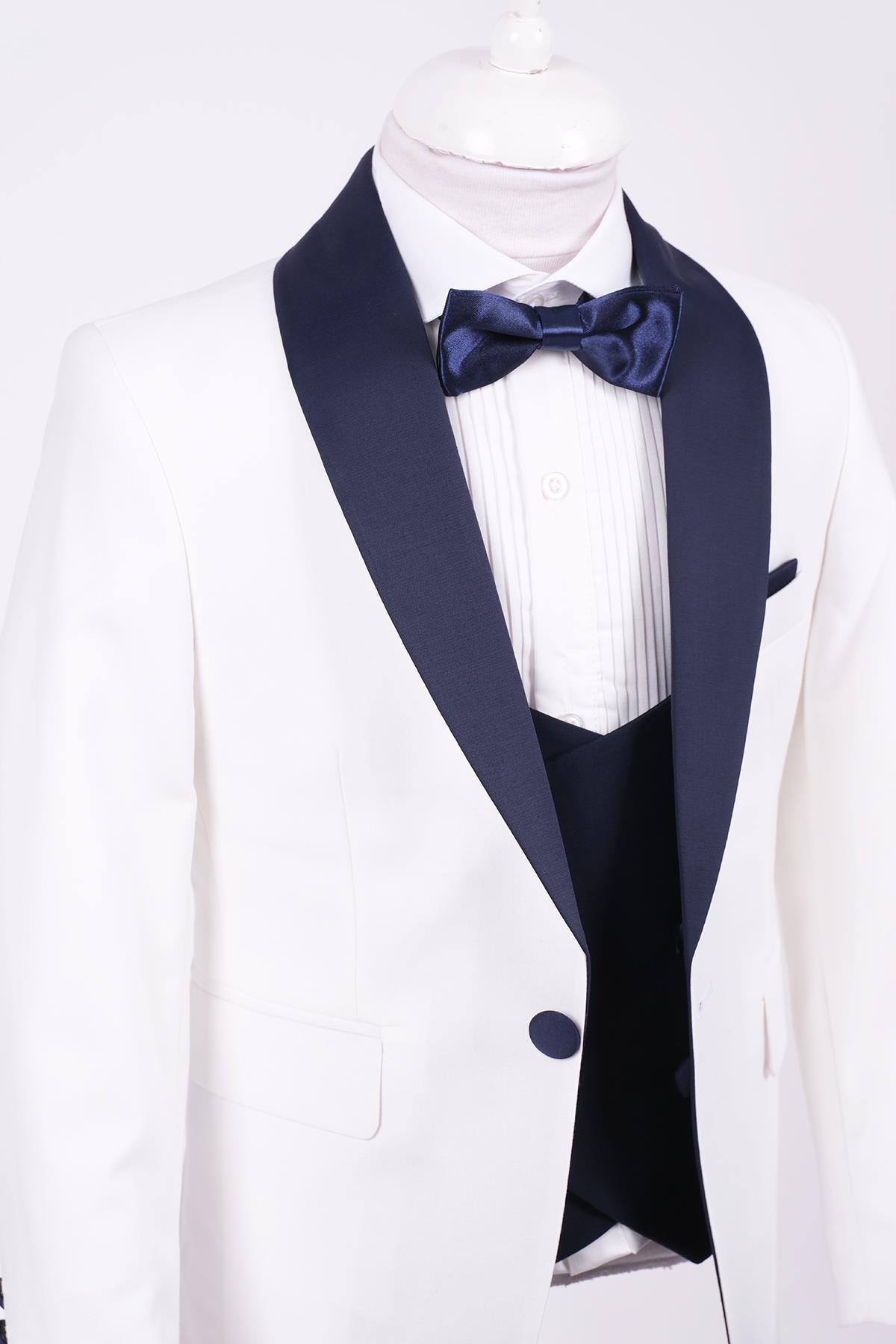 Doctor Junior Erkek Çocuk Smokin Takım Elbise Slim Fit