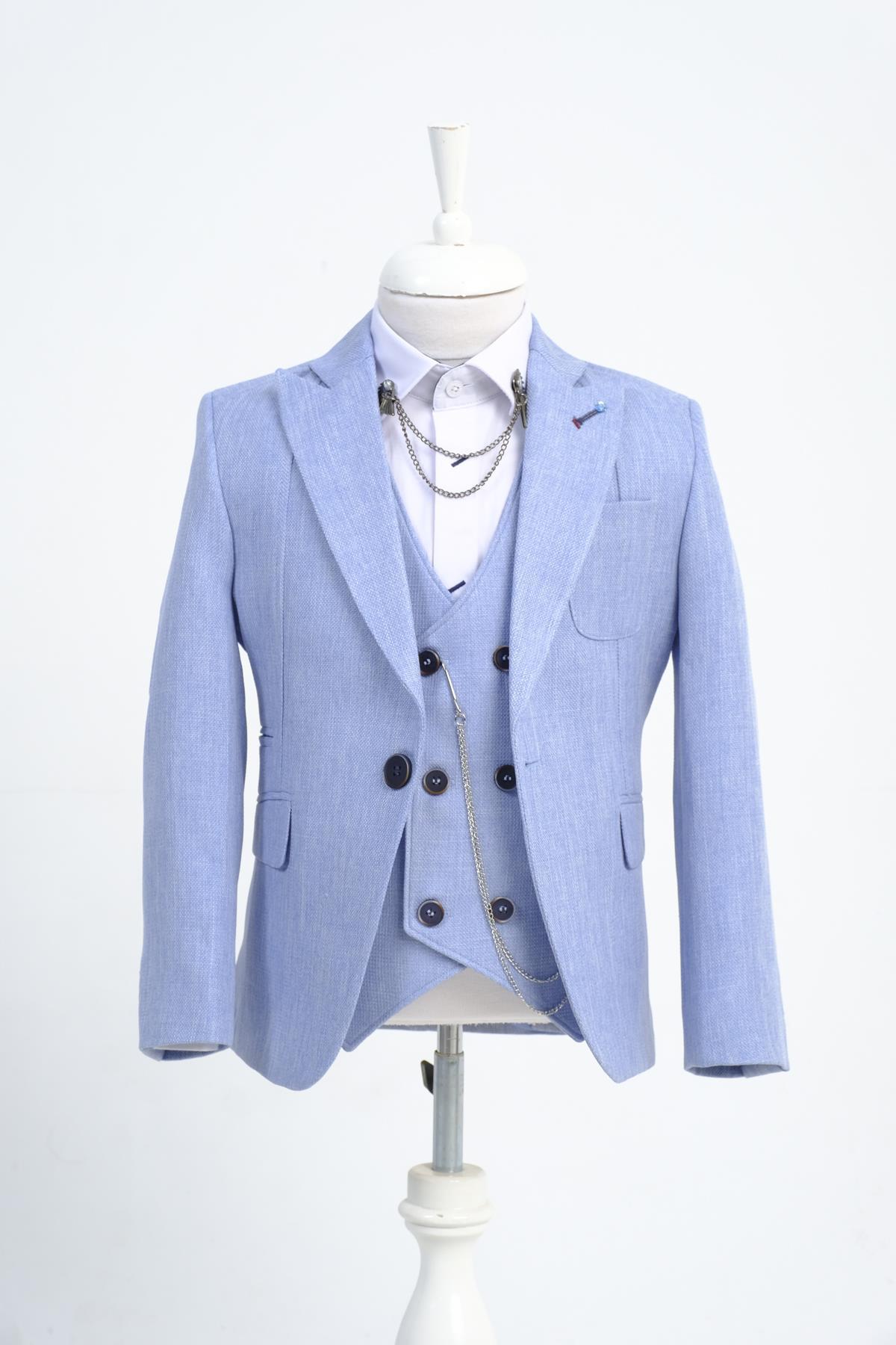 Doctor Junior Erkek Çocuk Spor Ceket Yelek İki Parça Takım