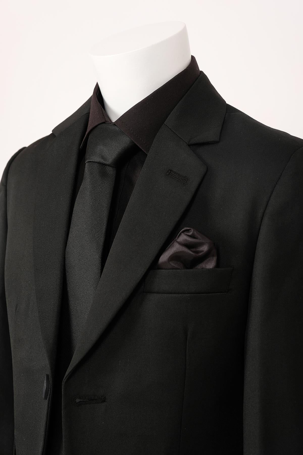 Doctor Junior Gabardin Slim Fit Erkek Çocuk Takım Elbise