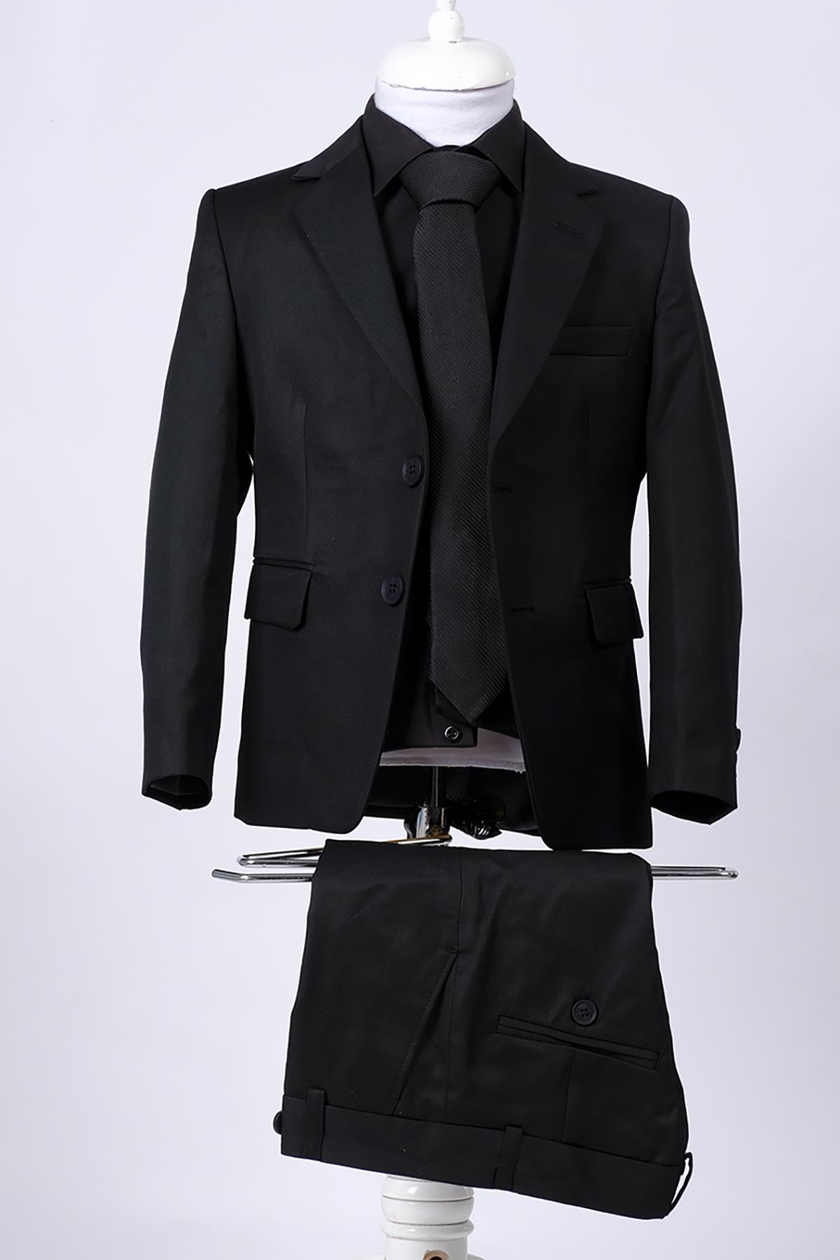Doctor Junior Gabardin Slim Fit Erkek Çocuk Takım Elbise