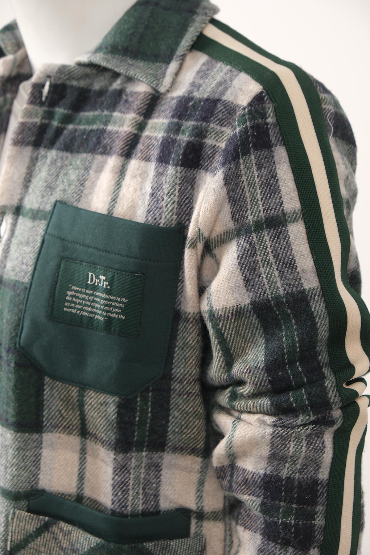 Doctor Junior İçi Peluş Astarlı Erkek Çocuk Oduncu Gömlek