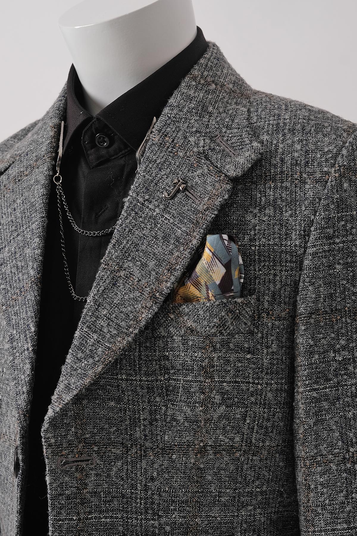 Doctor Junior Slim Fit Erkek Çocuk Ceket_mnvs01426