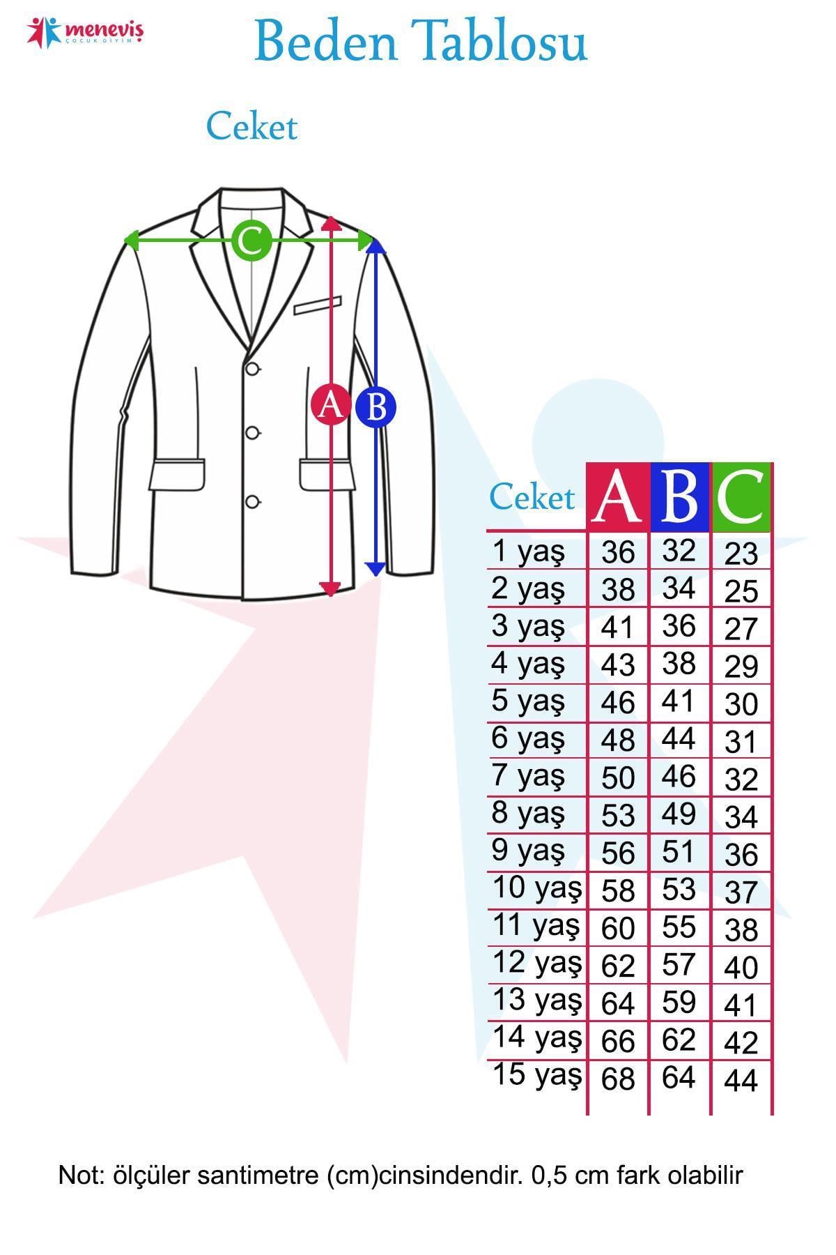Doctor Junior Slim Fit Erkek Çocuk Ceket_mnvs01426