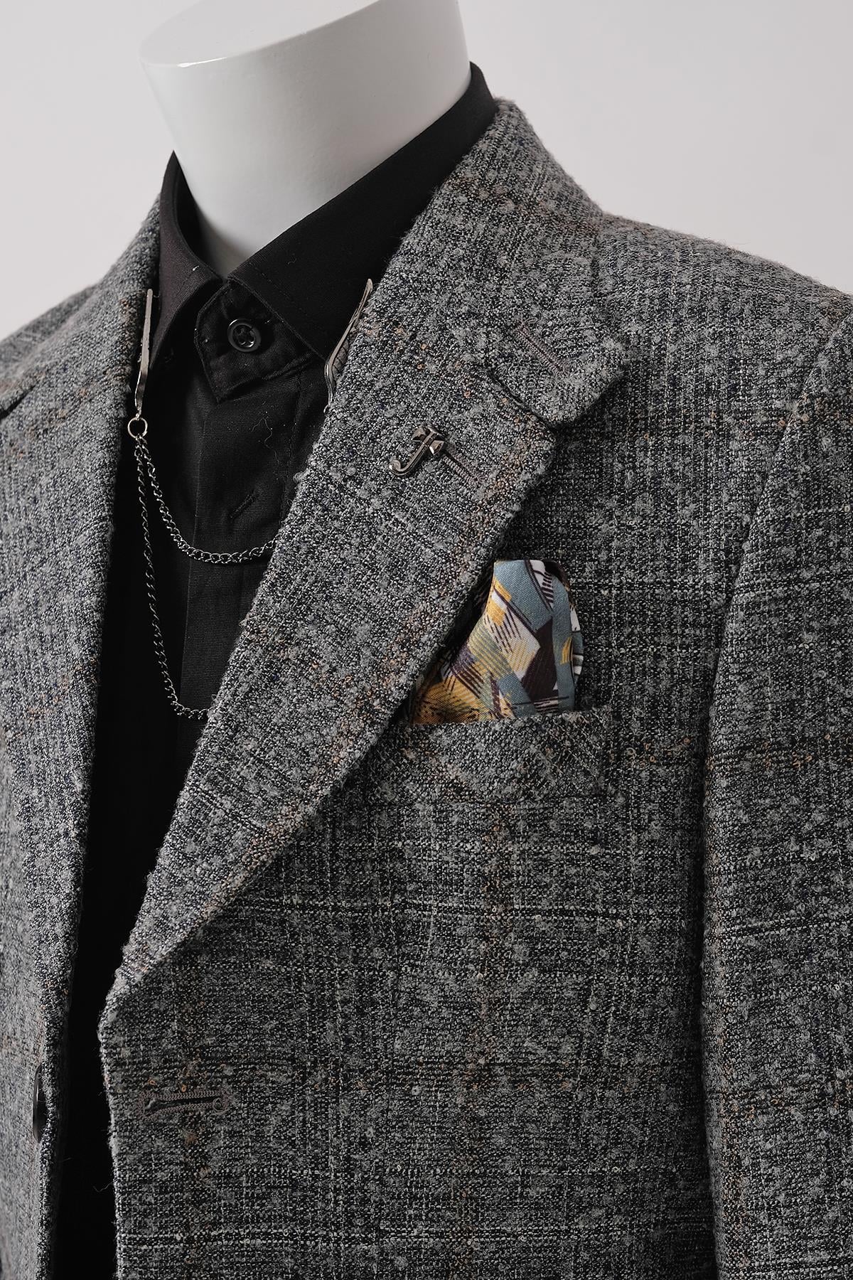 Doctor Junior Slim Fit Erkek Çocuk Ceket_mnvs01426