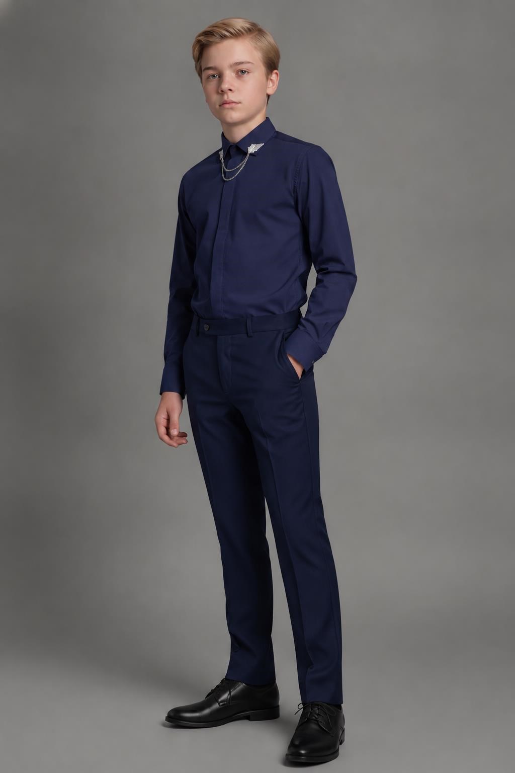 Doctor Junior Slim Fit Erkek Çocuk Kumaş Pantolon