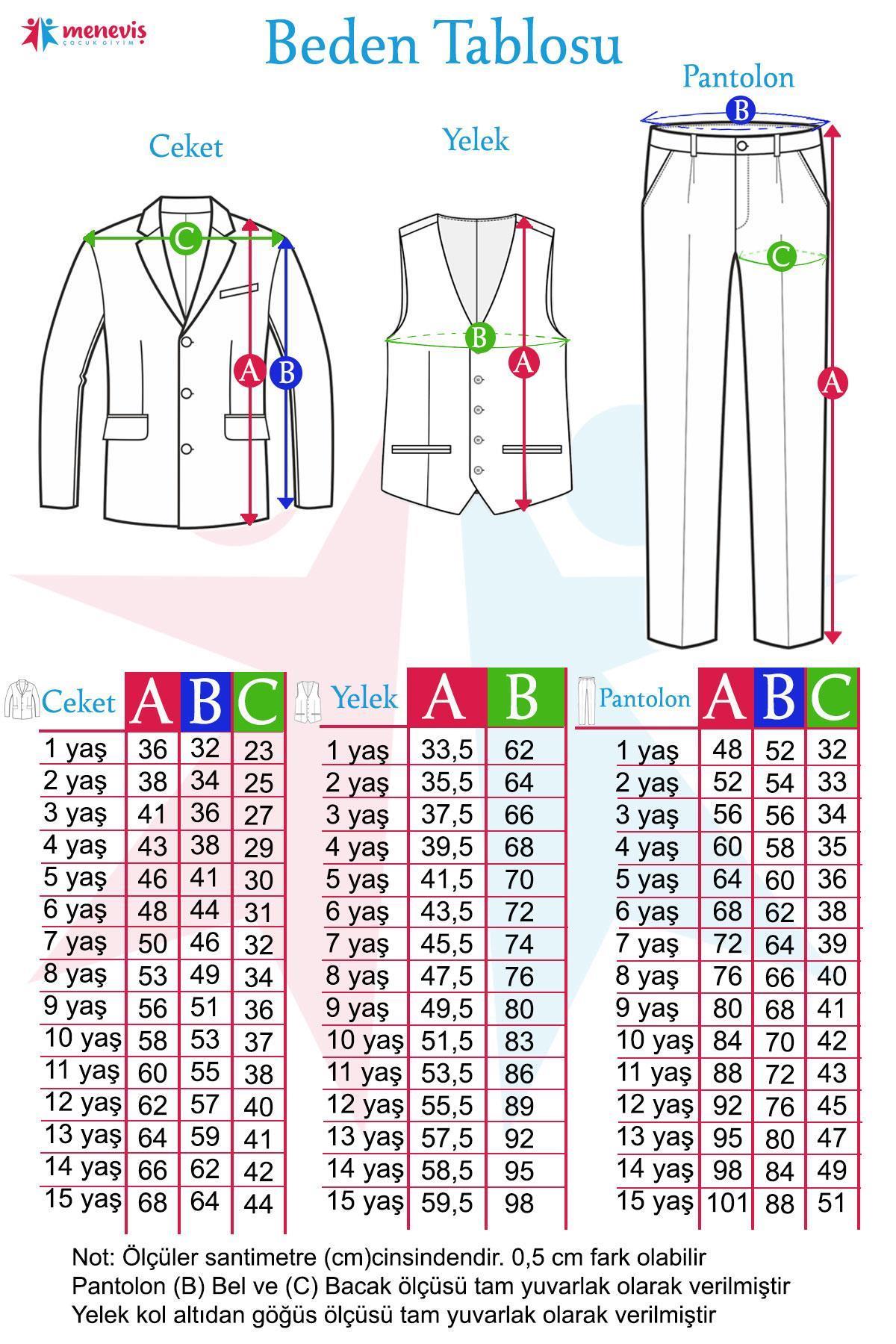 Doctor Junior Slim Fit İşlemeli Erkek Çocuk Smokin Takım Elbise_mnvs2289