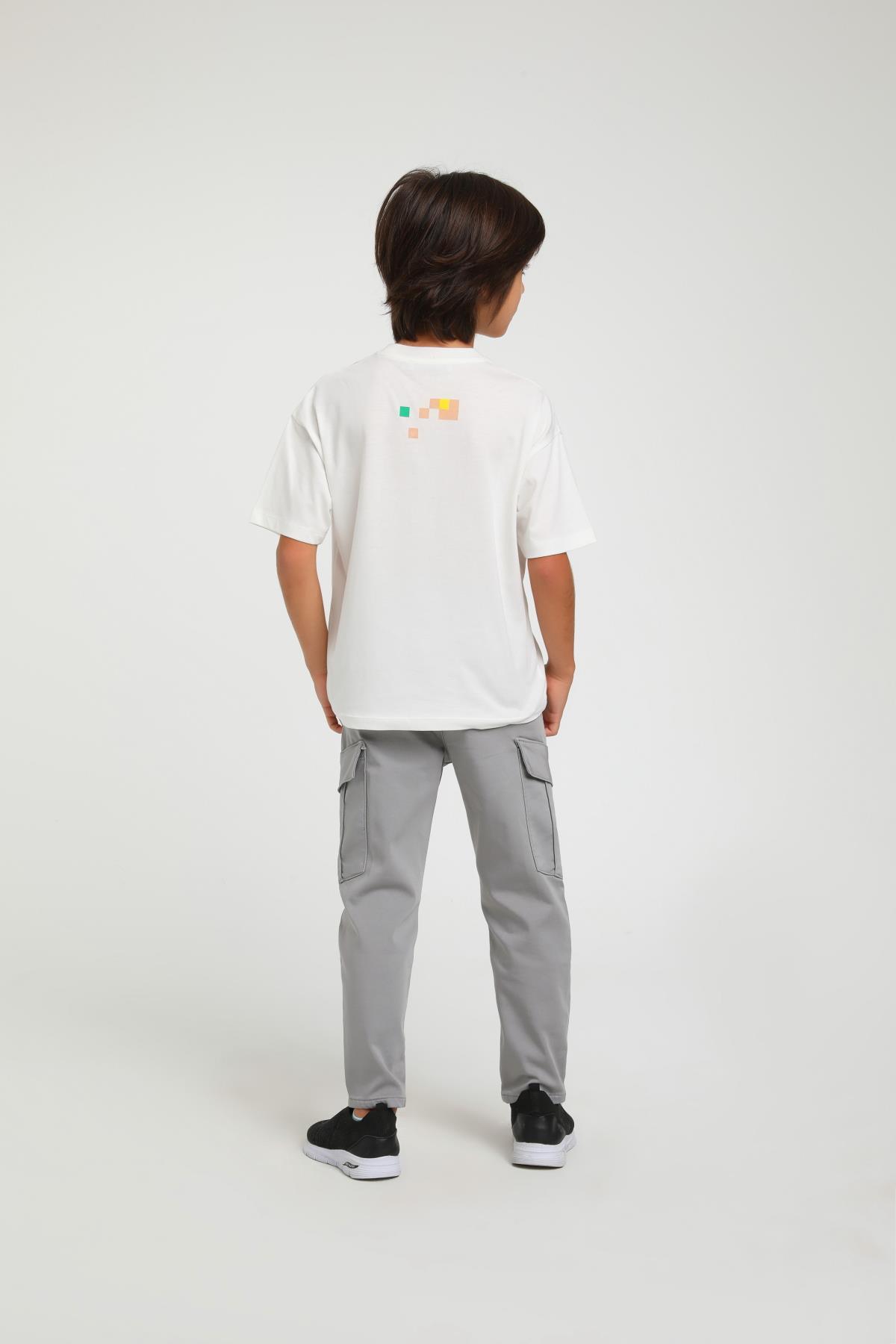 Jack Lions 3'lü Sırt Baskı Detay Erkek Çocuk Ceketli Takım