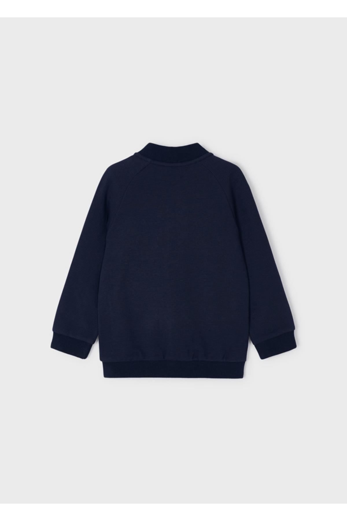 mayoral erkek çocuk fermuarlı sweatshirt