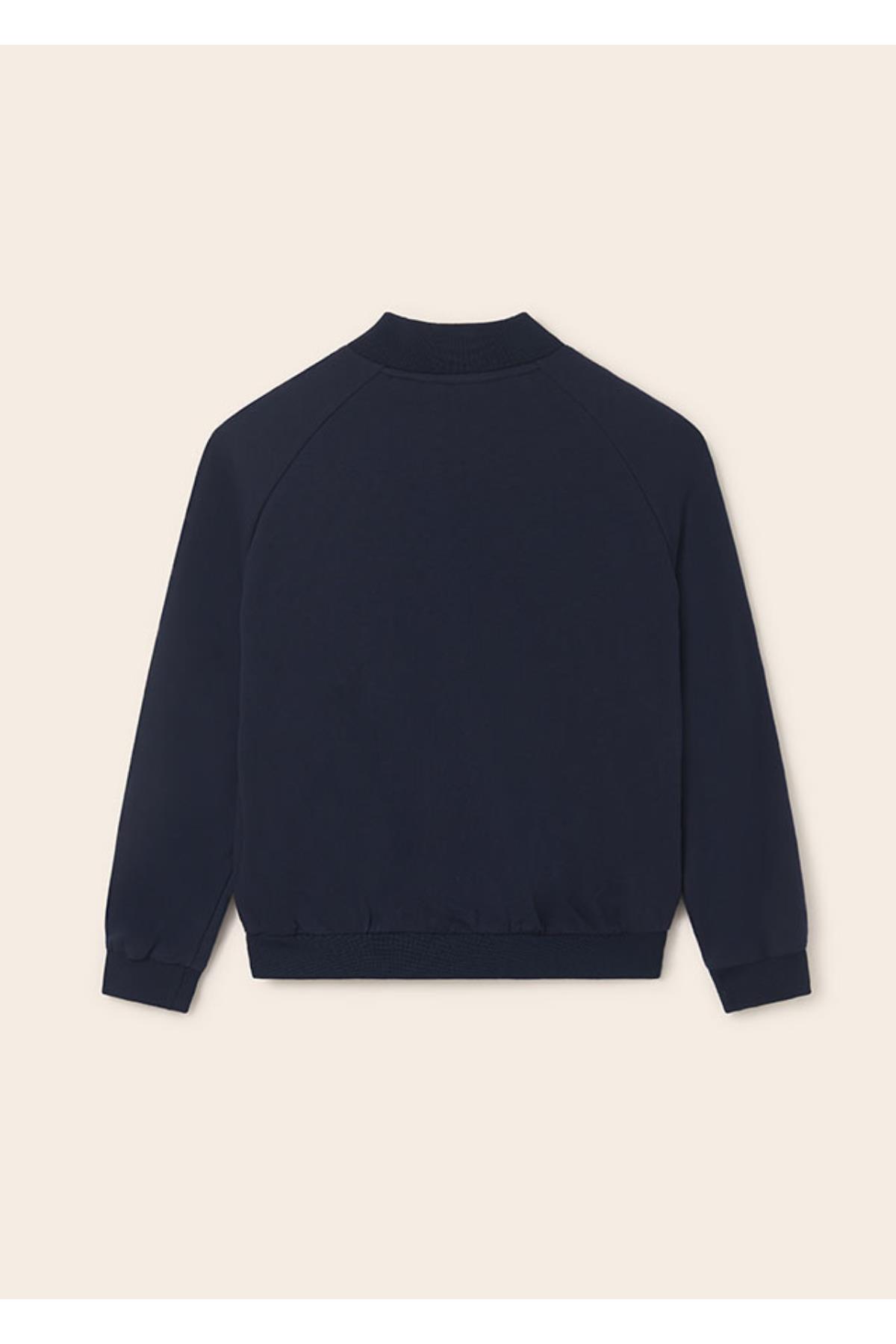 mayoral erkek çocuk fermuarlı sweatshirt